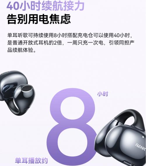 品再次霸榜音质和舒适度TOP1！m6米乐引领开放式耳机革命南卡新(图1)